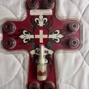 Red and Black Skate Bearings by Labeda